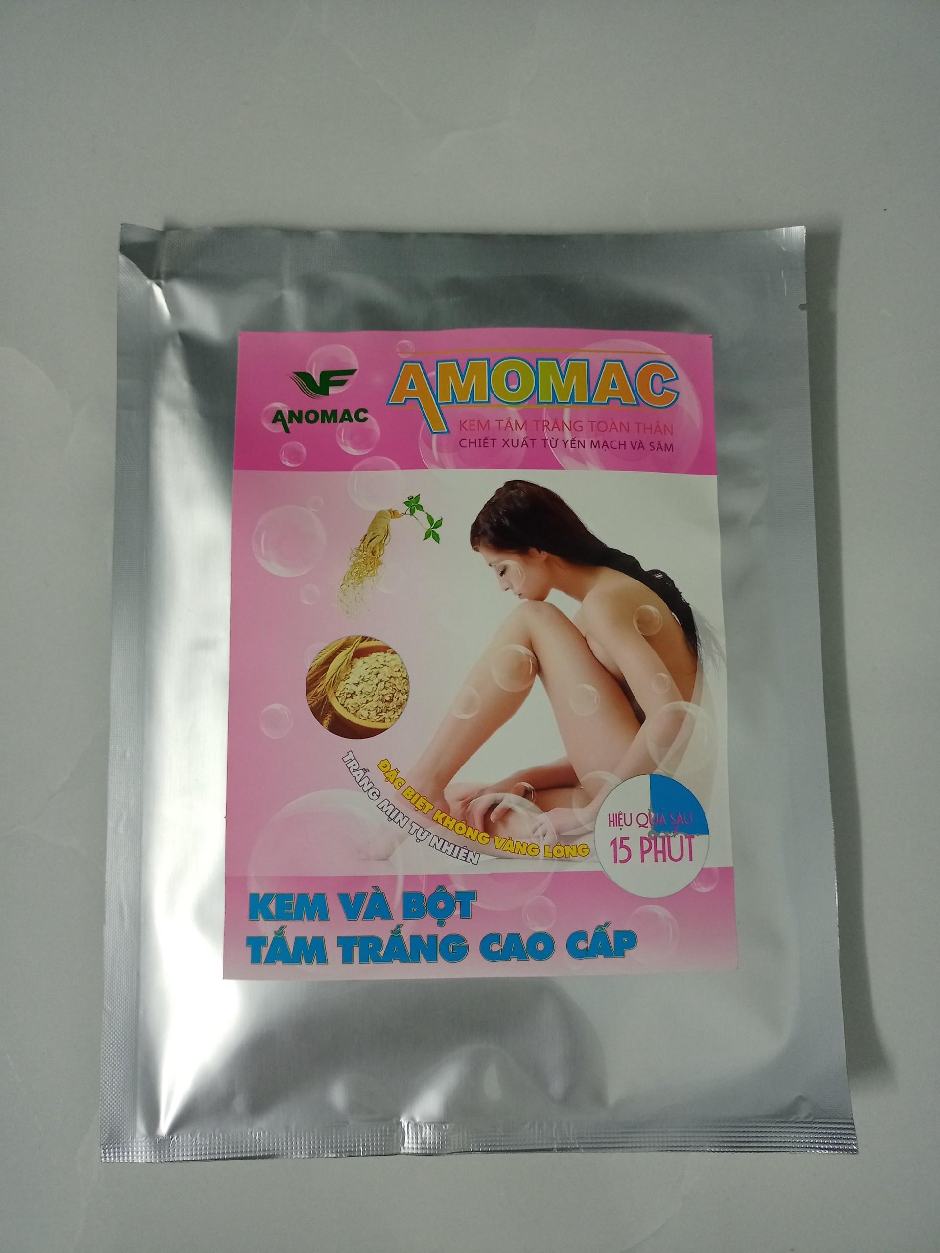 Kem và bột tắm trắng cao cấp Anomac TVF