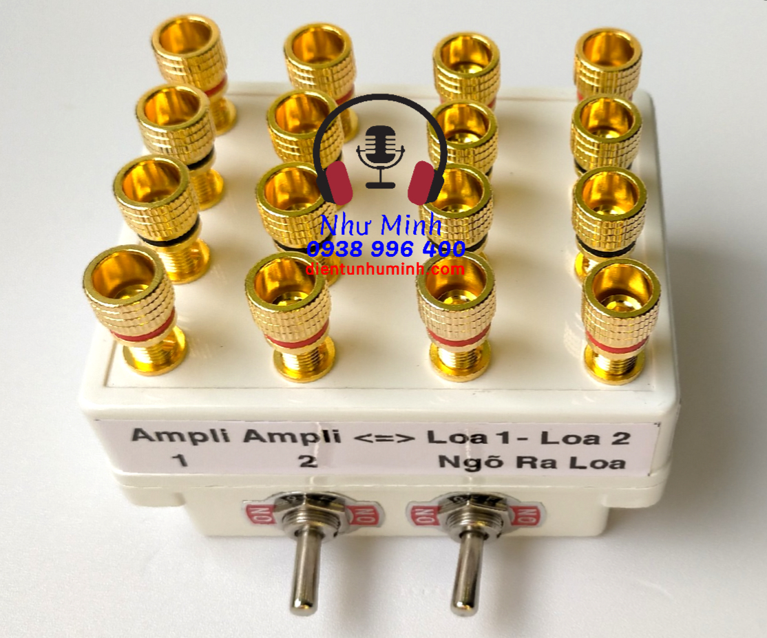 Bộ Chia - Chuyển Loa và Ampli cao cấp ( 2Ampli - 2 Loa )
