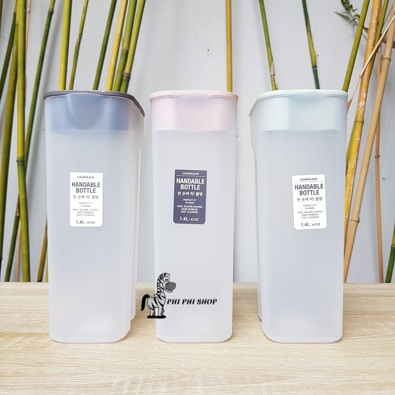 [HCM]Bình đựng nước LocknLock Handle Bottle dung tích 1.4L HAP817