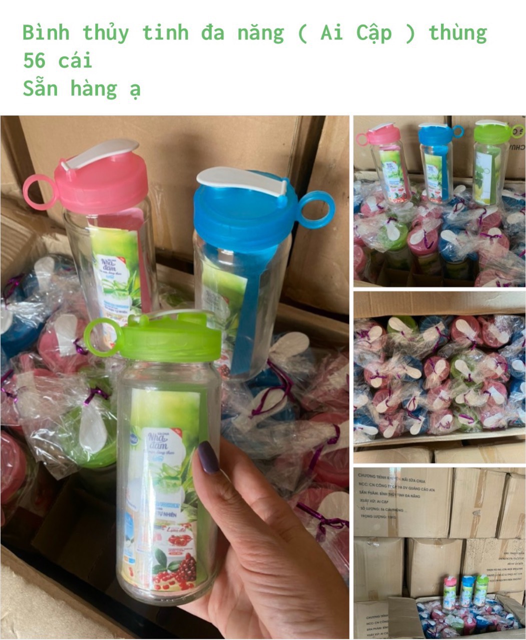 Bình thủy tinh đa năng an toàn của Ai Cập