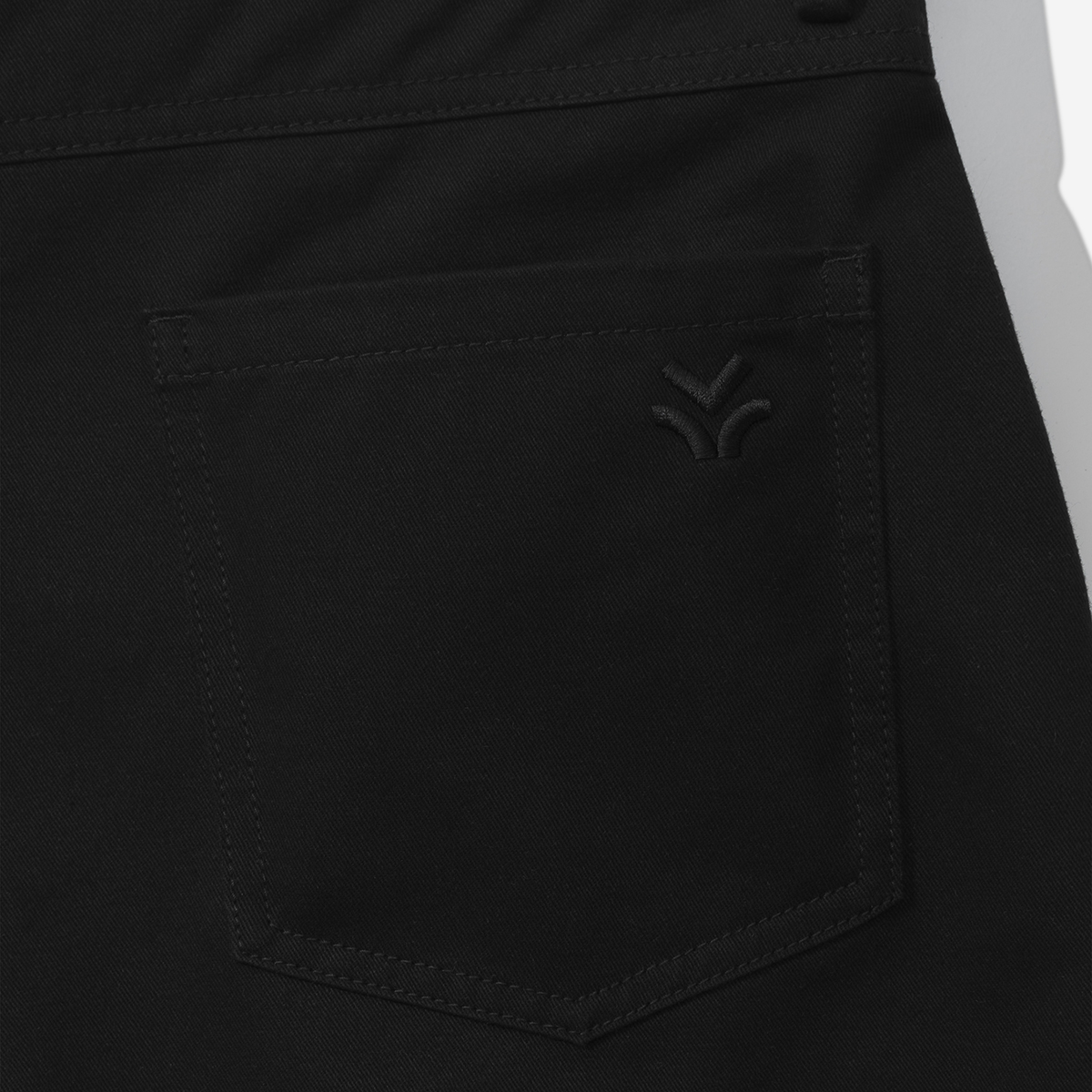 Quần short kaki nam Owlbrand / Đen