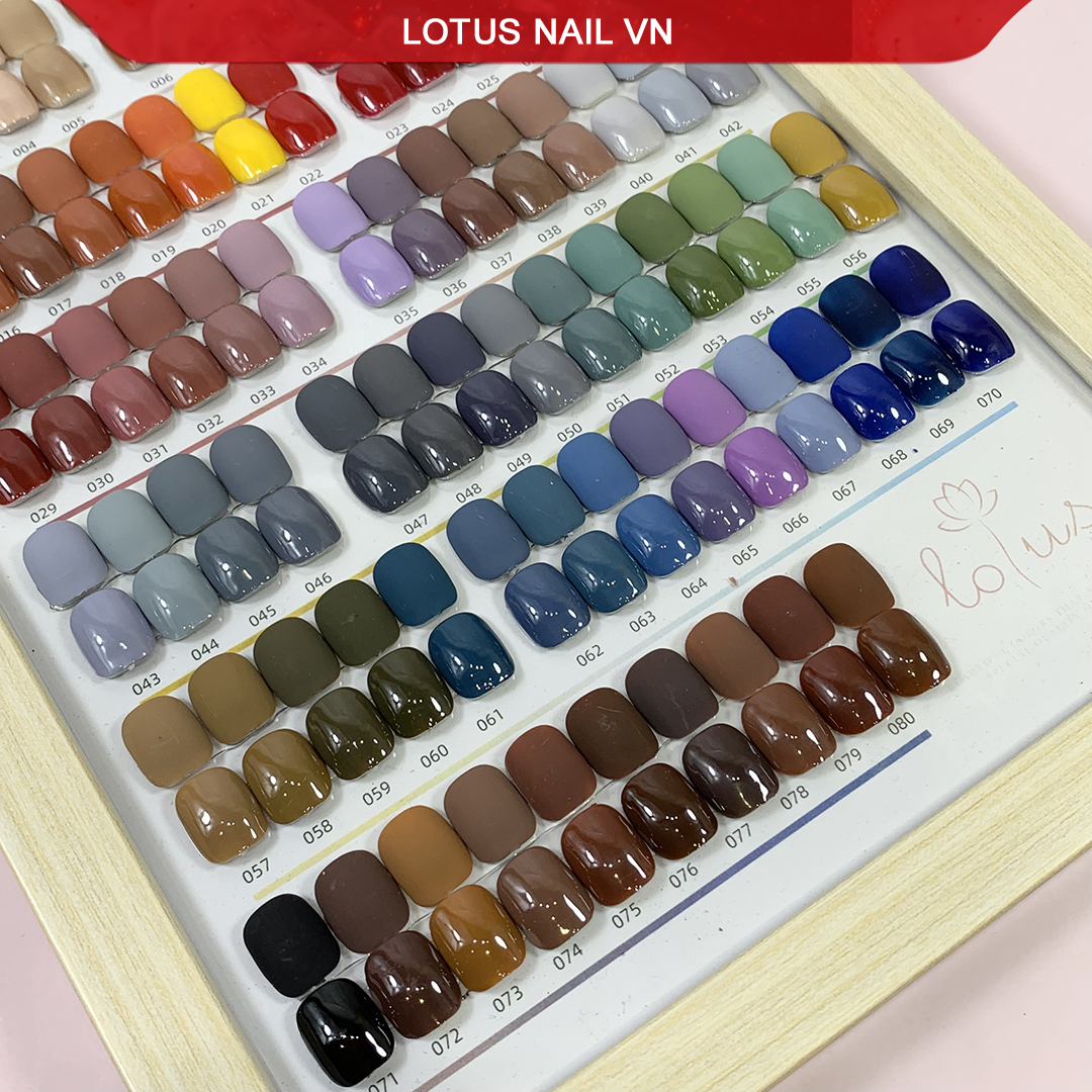 Sơn gel Lotus phong cách Hàn Quốc cao cấp 2022