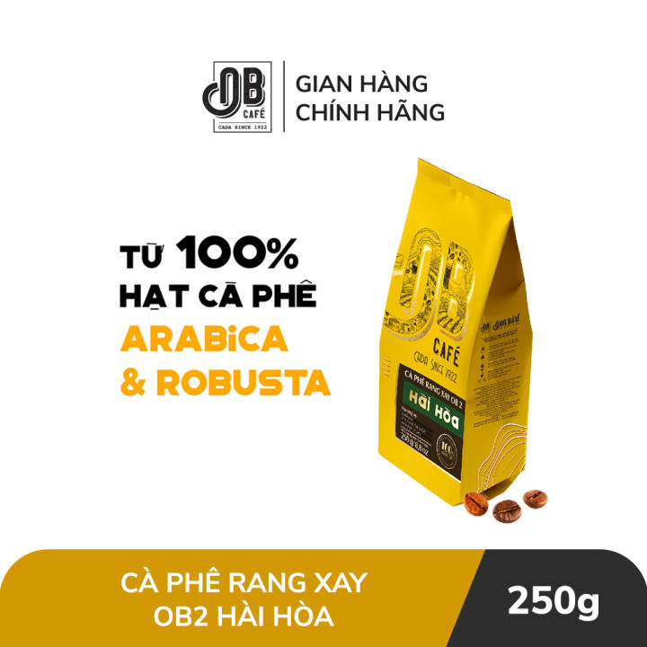 Ông Bầu Cà Phê Rang Xay OB2 Hài Hòa Túi 250g – ÔNG BẦU ,SKU : 1554232092_VNAMZ-6551502866 >>>🇻🇳 Top1Vietnam 🛒>>> lazada.vn 🇻🇳🇻🇳🇻🇳🛒🛍🛒