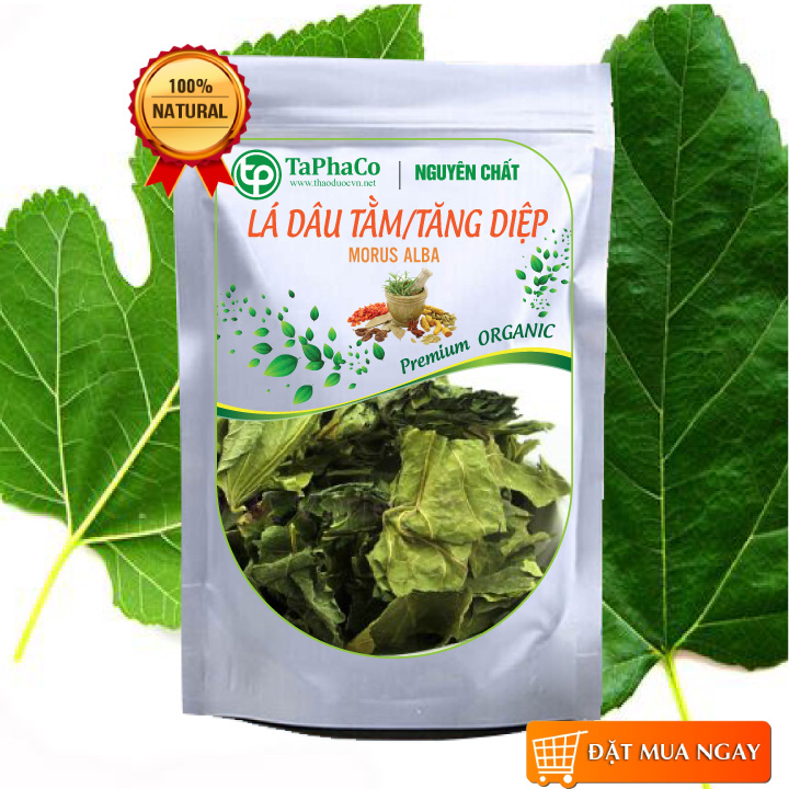 Lá dâu tằm sấy khô 500g - tấn phát