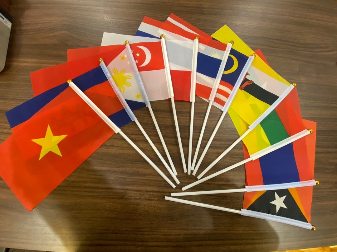 Combo 11 lá cờ của 11 nước Đông Nam Á