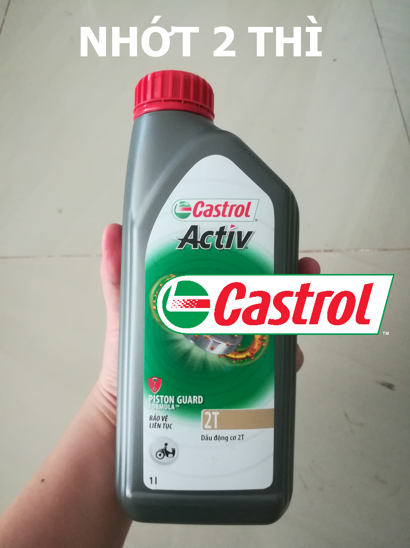 NHỚT CAO CẤP CASTROL 2 THÌ 2T 1L