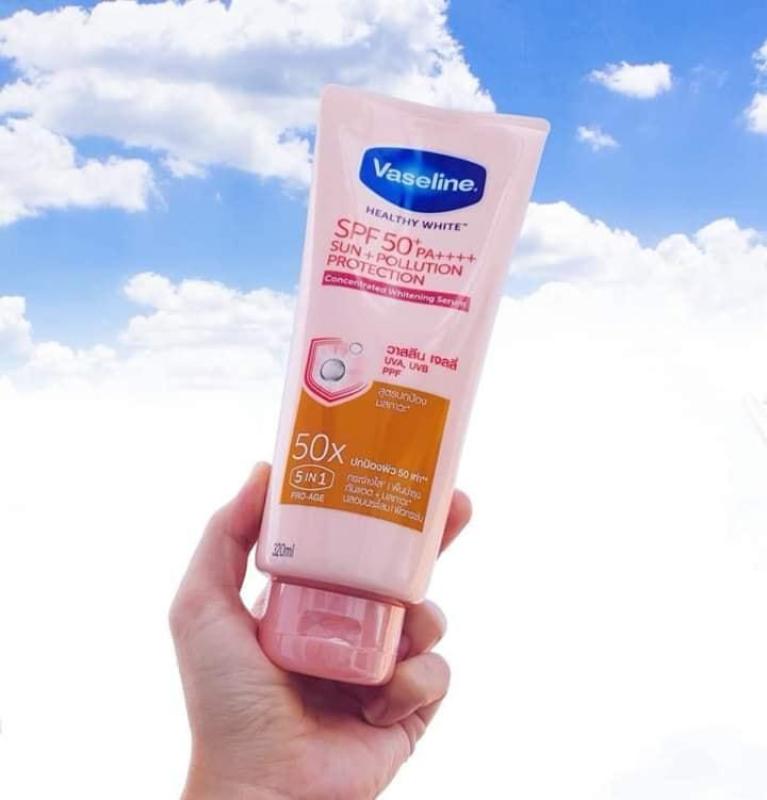 Dưỡng thể Vaseline 50X SPF50 Thái Lan