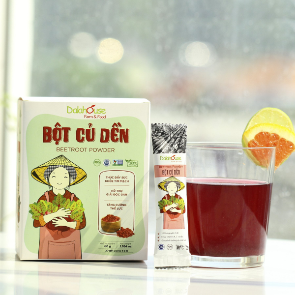 [HCM]Bột Củ Dền Nguyên Chất Tiện Lợi - 60gr