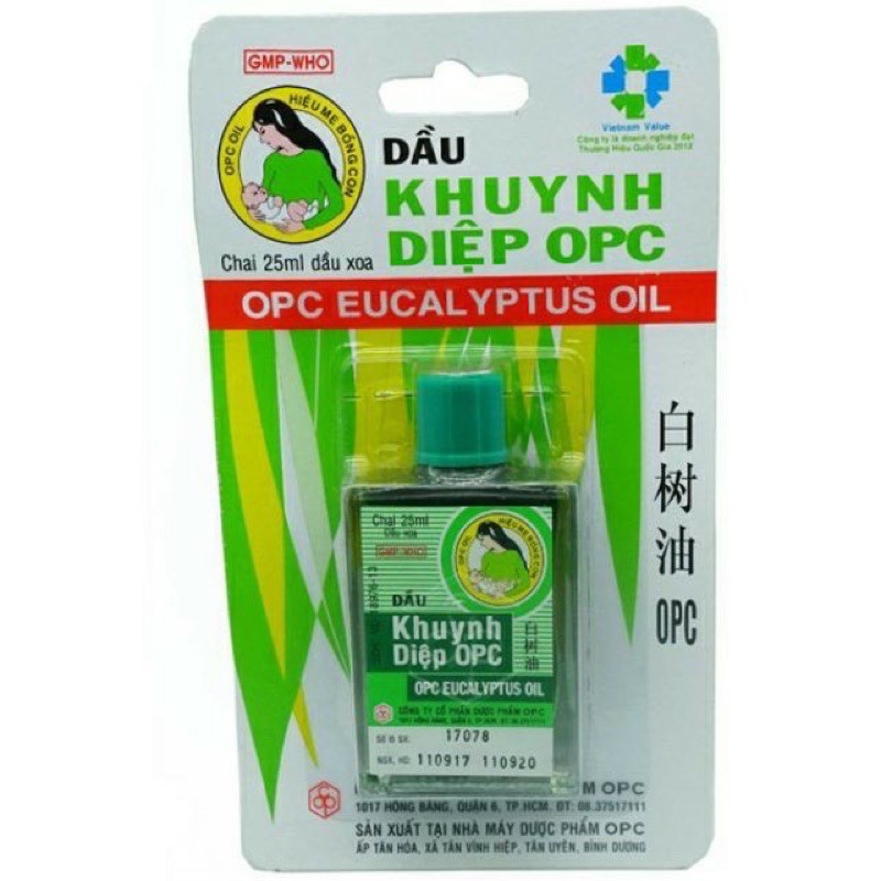Dầu khuynh diệp OPC - Chai 25ml