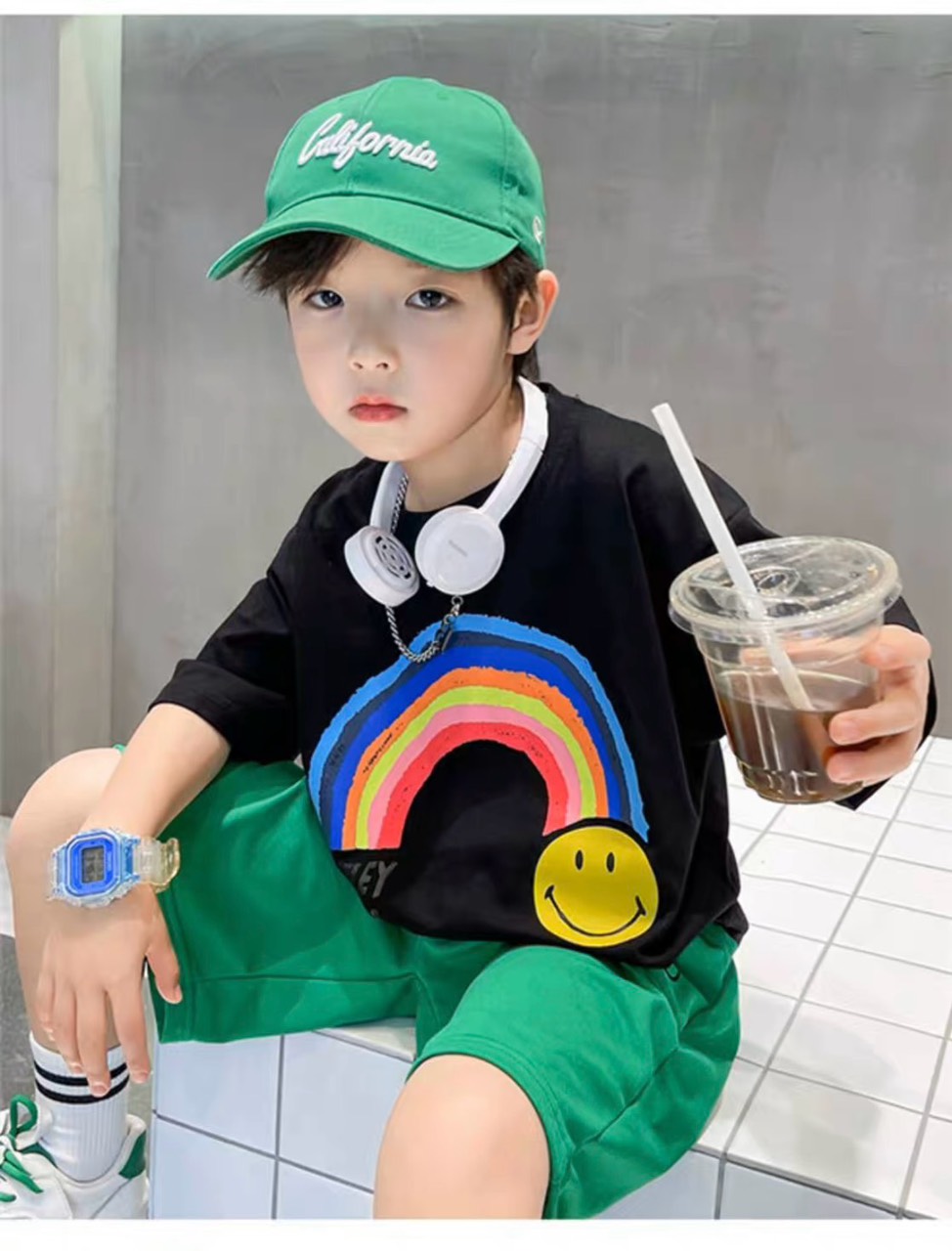 [SIZE ĐẠI +CỒ] SÉT BỘ THUN BÉ TRAI  SIÊU XINH