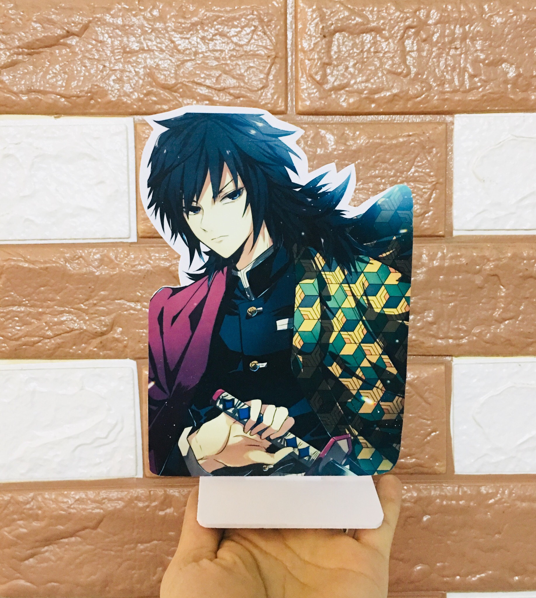 Standee tượng mô hình Kimetsu no Yaiba - Thủy Trụ Tomioka Giyuu