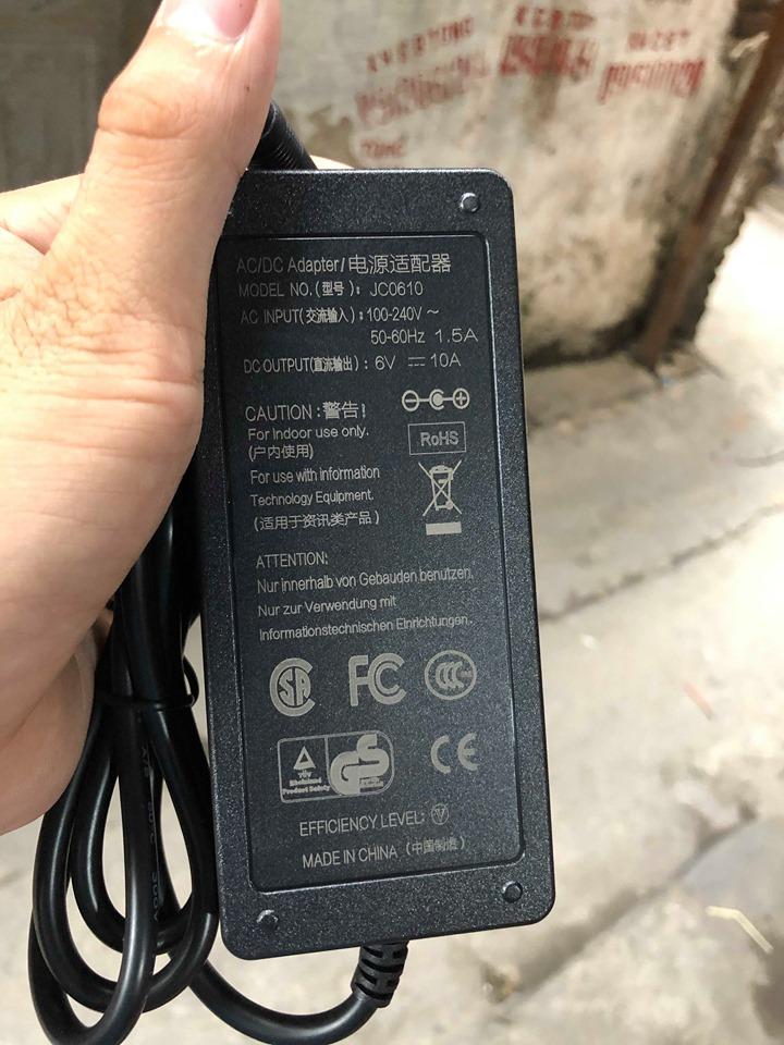 bộ nguồn 6v 10a loại tốt