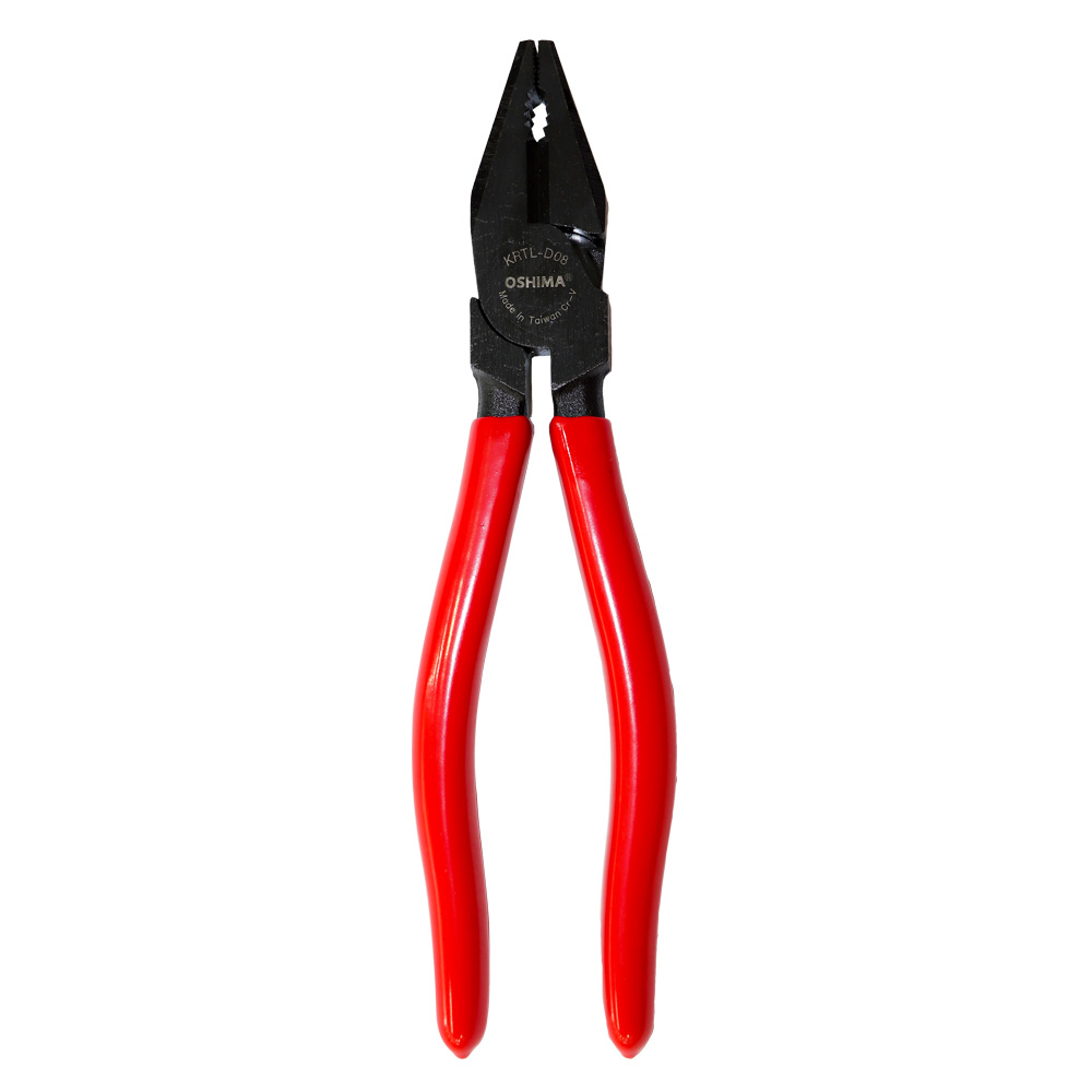Kềm răng Oshima KRTL D08 - MADE IN TAIWAN ( Đỏ đen )