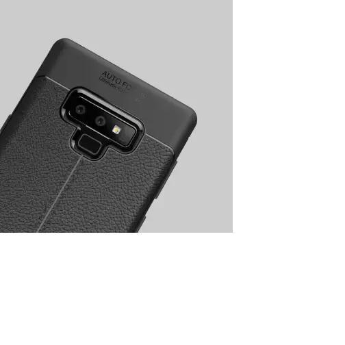 Ốp lưng dẻo thời trang giả da cao cấp AutoFocus cho Samsung Galaxy Note 9
