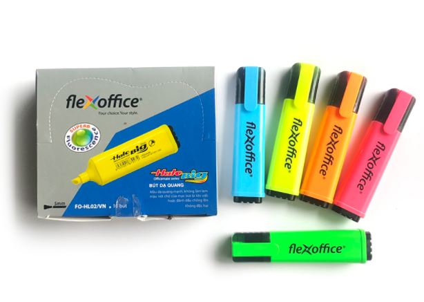 Bút dạ quang FO-HL02/VN HỘP 10
