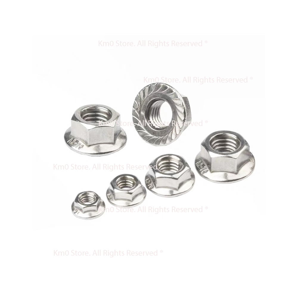 01 Con Tán Bông INOX 304 Size M4 (4 Li) - M12 (Li) HT213225