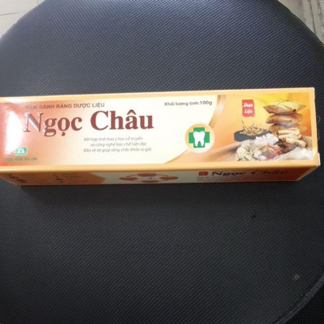 Kem đánh răng dược liệu Ngọc Châu