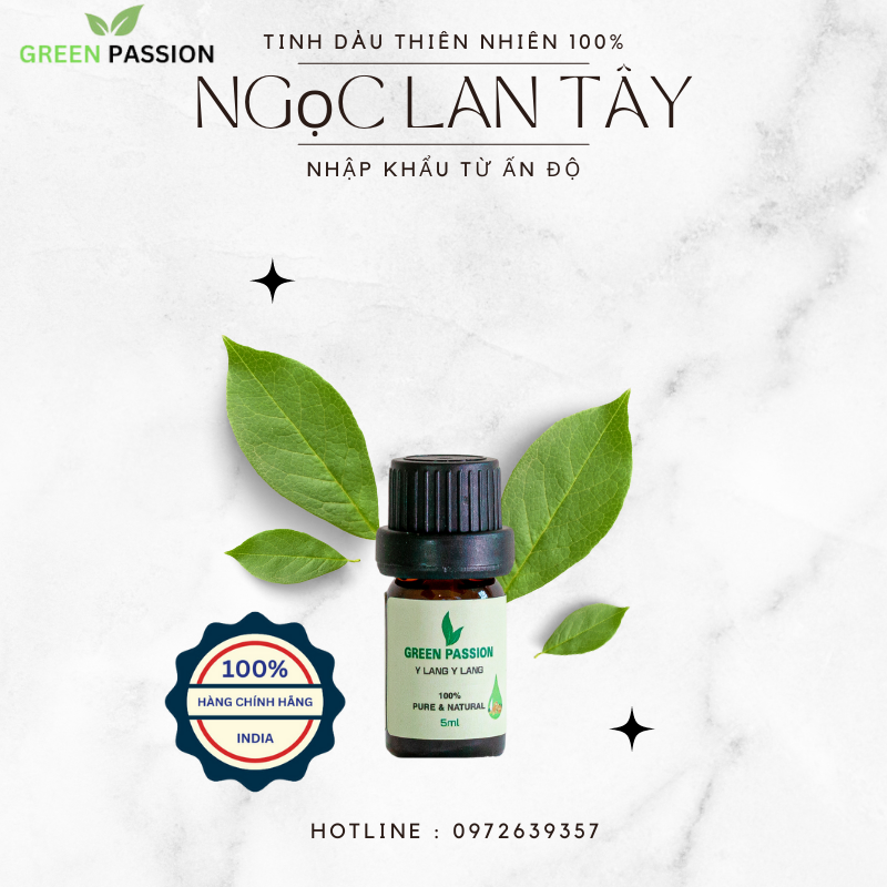 Tinh dầu Ylang cao cấp GREENPASSION
