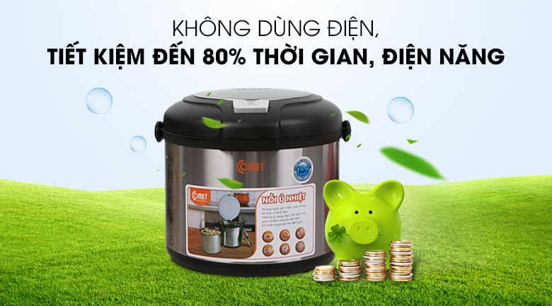 NỒI Ủ NHIỆT COMET CM7661B