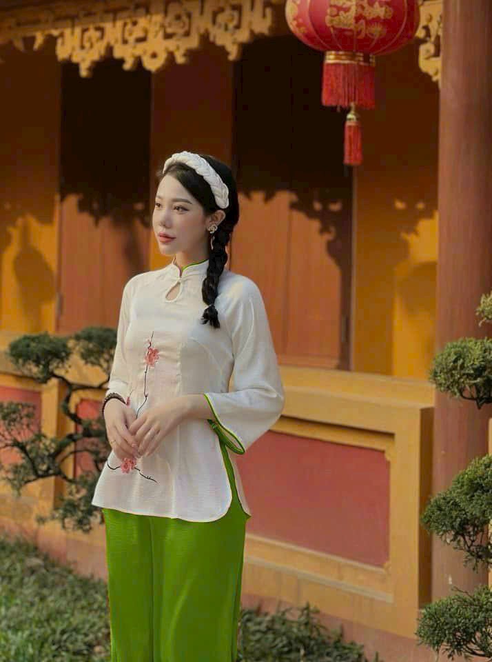 Sét bà ba cổ tàu tay dài