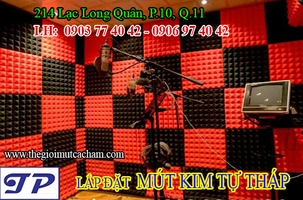 Mút kim tự tháp cách âm