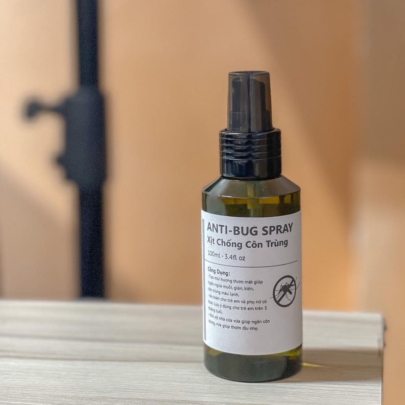 Xịt Côn Trùng ANTI-BUG SPRAY - handmade by THE SECOND LAB