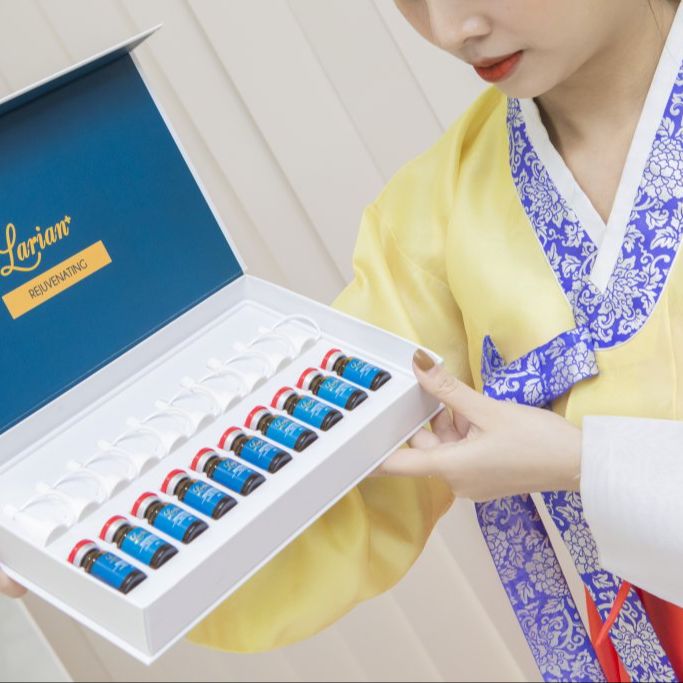 REJUVENATING DNA LARIAN+(SERUM TẾ BÀO GỐC TRỊ SẸO HÀN QUỐC ) 1 SET 10 LỌ X 8 ML.