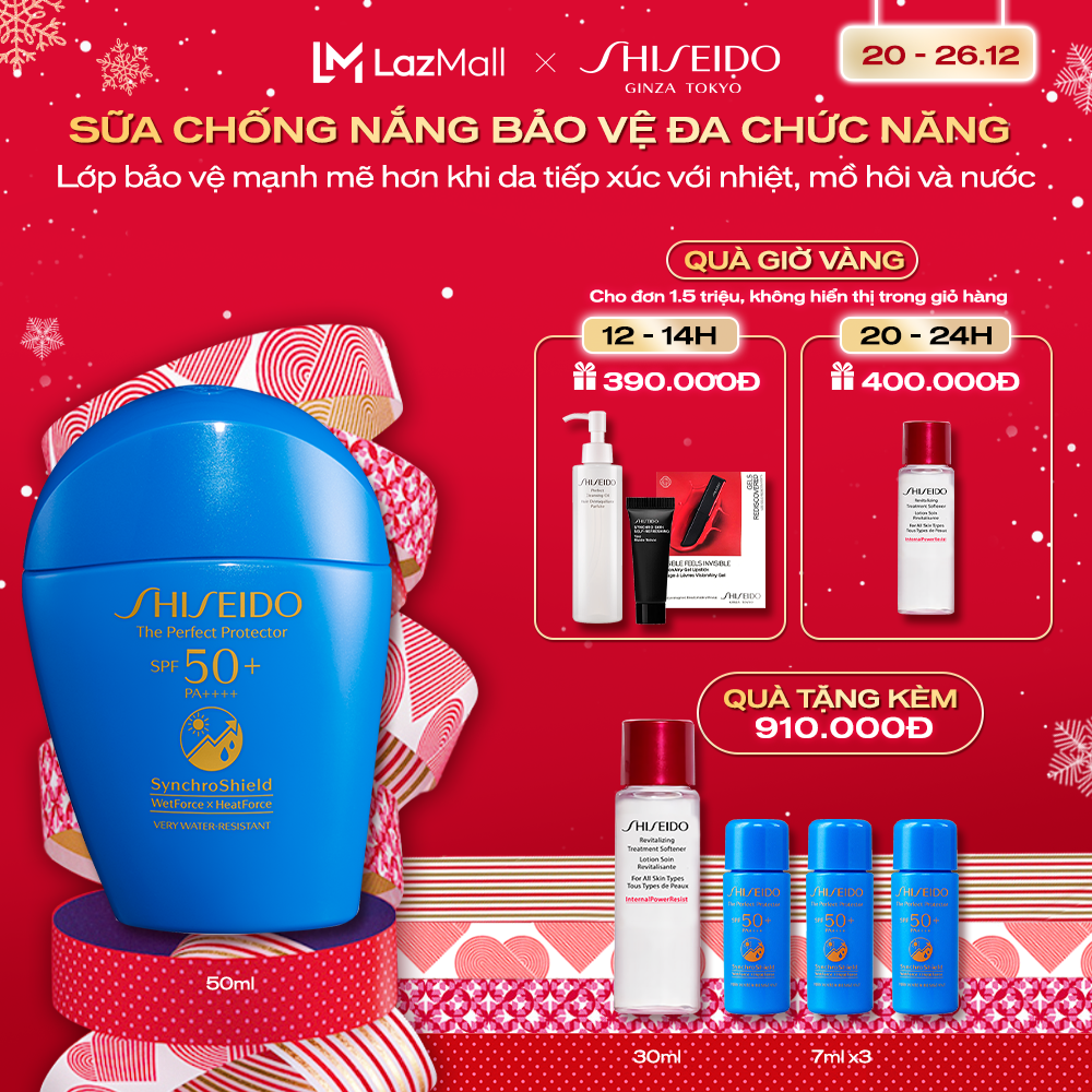 Kem chống nắng dạng sữa Shiseido GSC The Perfect Protector 50ml