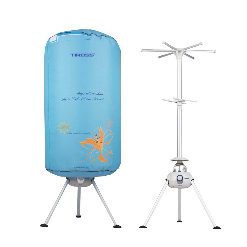 Máy sấy quần áo TIROSS, 900W Ts880