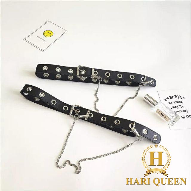Thắt lưng nữ dây xích bản nhỏ hari0220