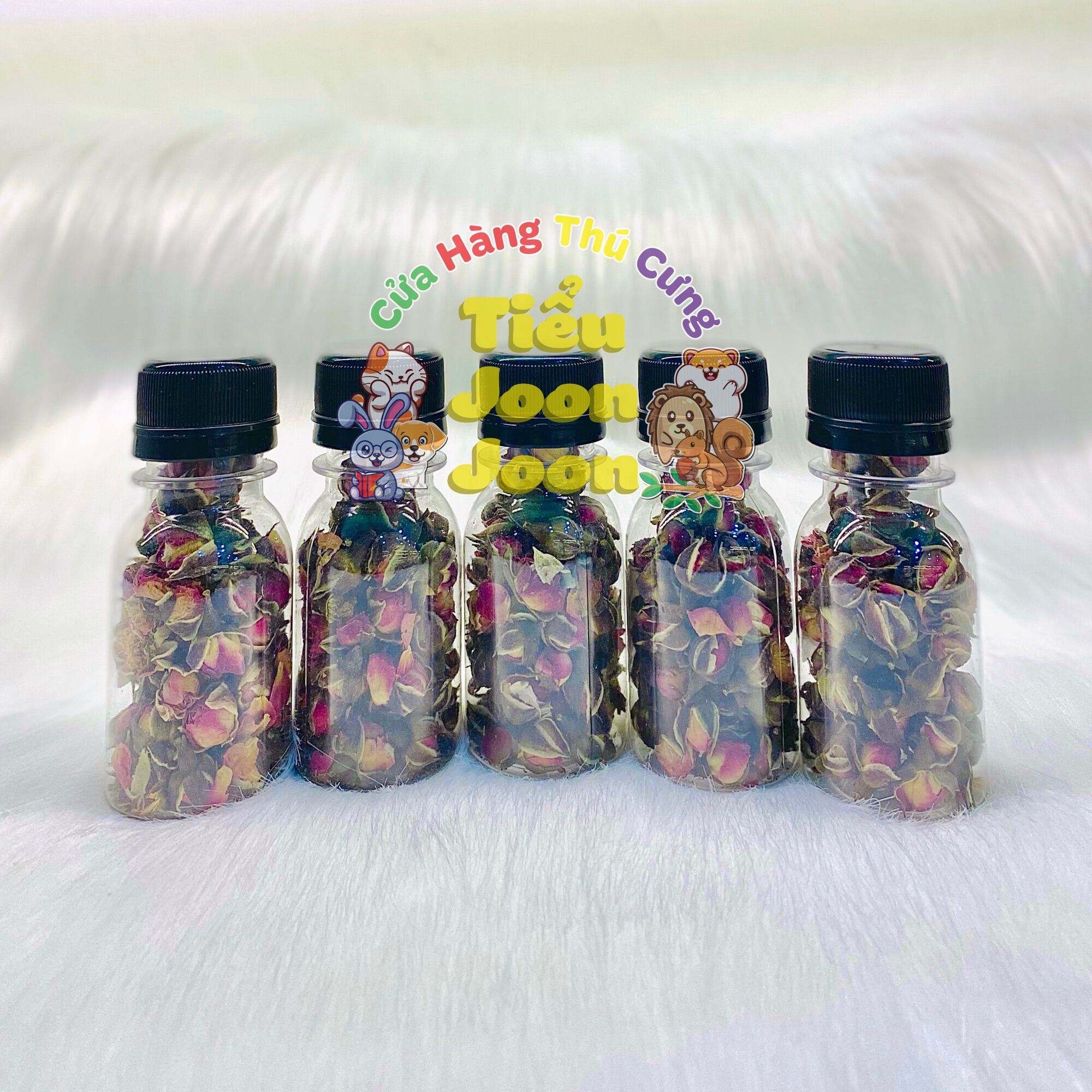 Hoa hồng sấy cho Hamster 🐹 - Giúp giảm stress cho các bé Hamster!