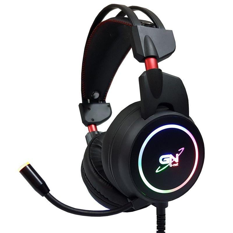 Tai nghe gaming PUG G-net GH9 âm thanh 7.1 (USB) Led RGB Hỗ trợ rung