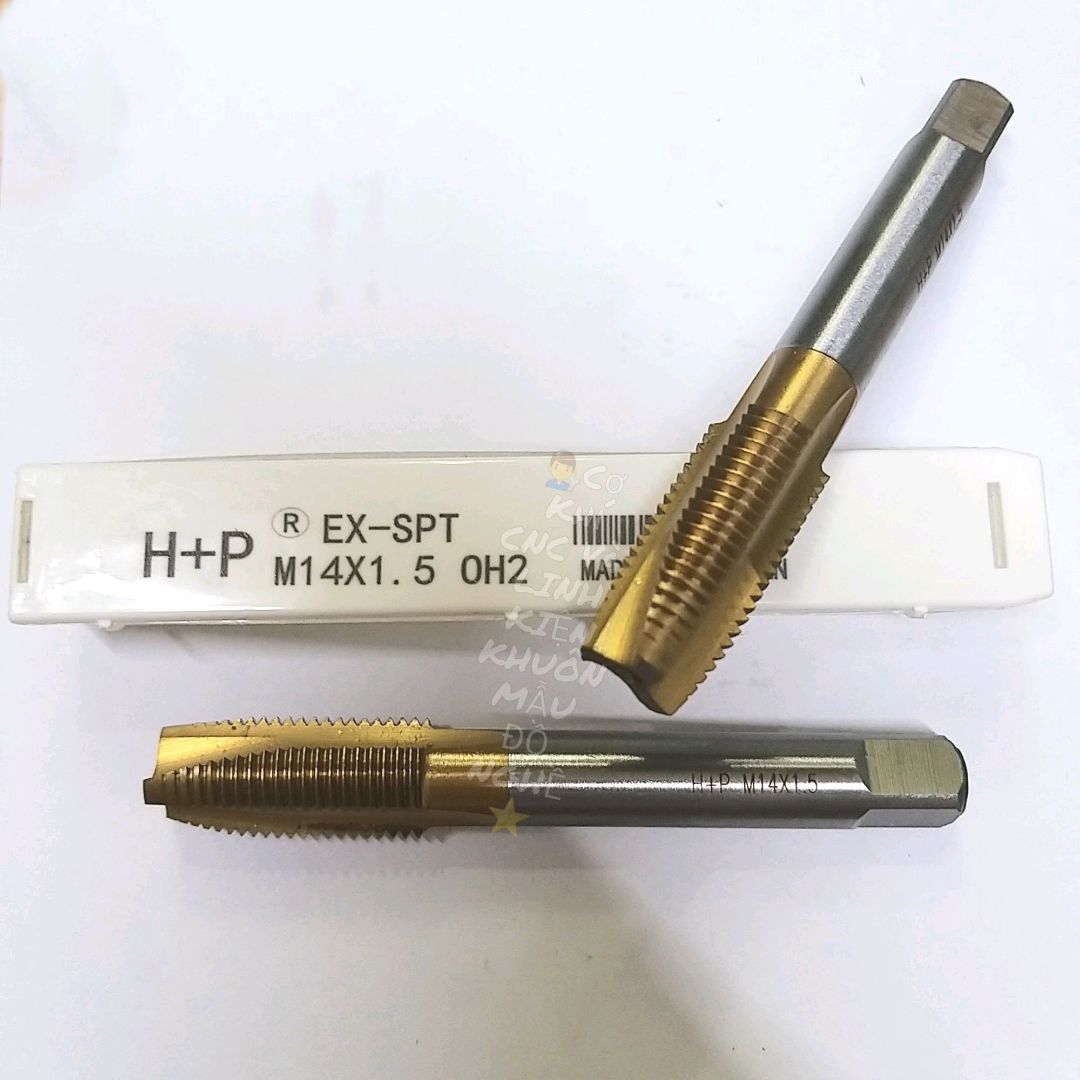 [HCM]Mũi Taro H+P Vàng Thẳng M14 x 1.5 (Vàng)