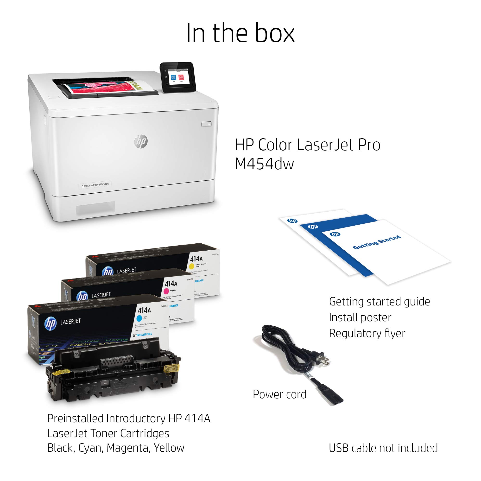 HP Color LaserJet Pro M454dw (W1Y45A)