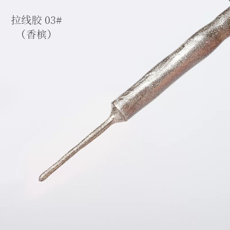 cọ nét gel vẽ móng vendeeni siêu mảnh lẻ màu