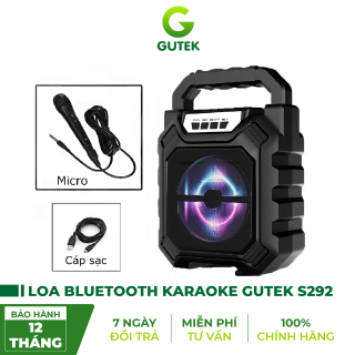 Loa bluetooth karaoke không dây Gutek HF thumbnail