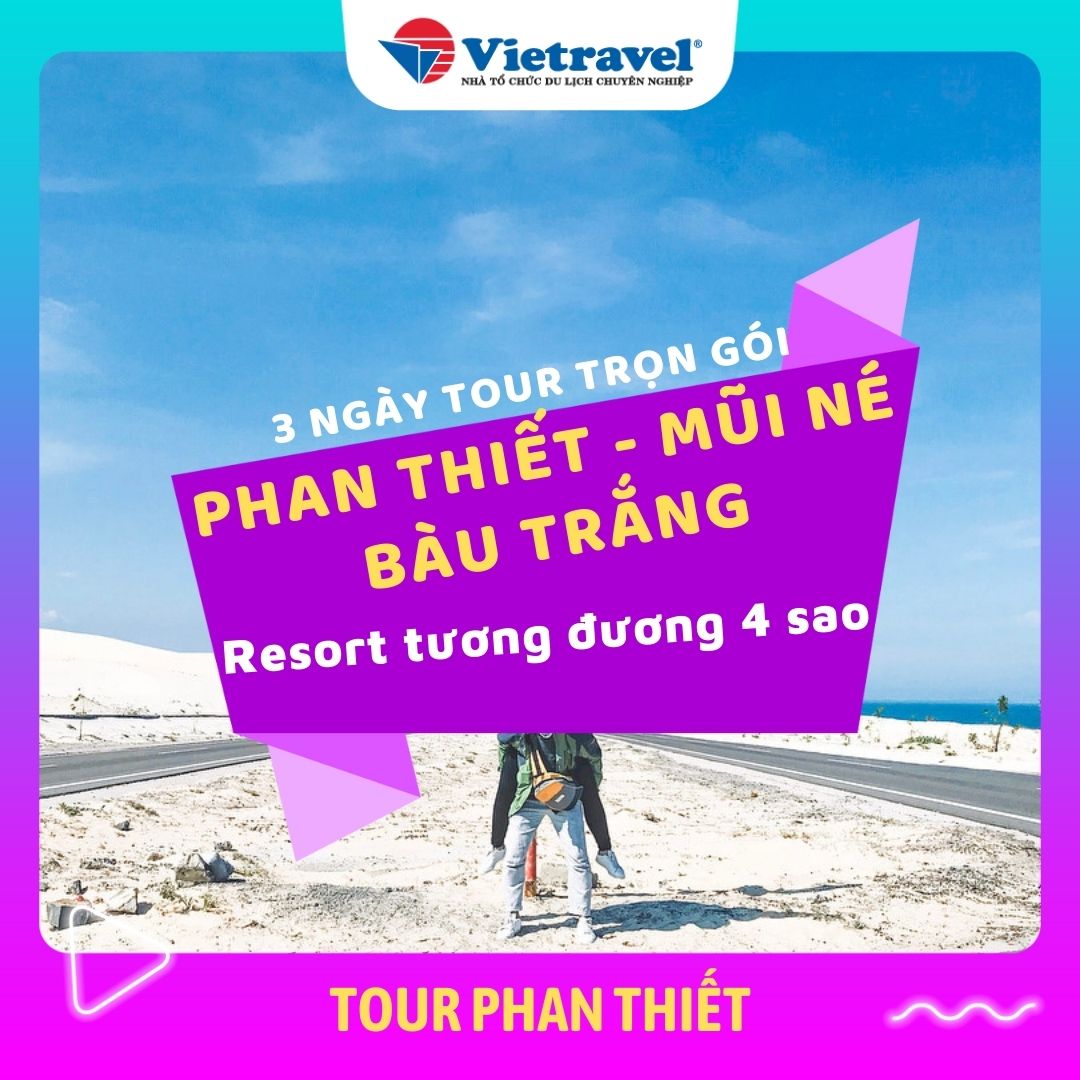 Phan thiết - mũi né - bàu trắng 3n2d
