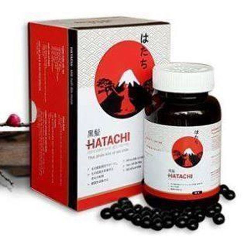 [HCM][Tặng kèm mặt nạ dưỡng trắng da][Combo mua 3 tặng 2]Viên uống Hatachi Plus hỗ trợ tăng cường sức khỏe bổ máu làm đen râu tóc giúp tóc chắc khỏe giảm nguy cơ tóc bạc sớm-Đông Y VN-YY1