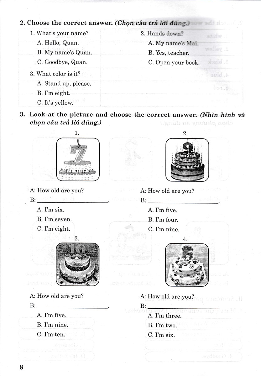 Bài Tập Tiếng Anh 3 - Bám Sát SGK I Learn Smart Start