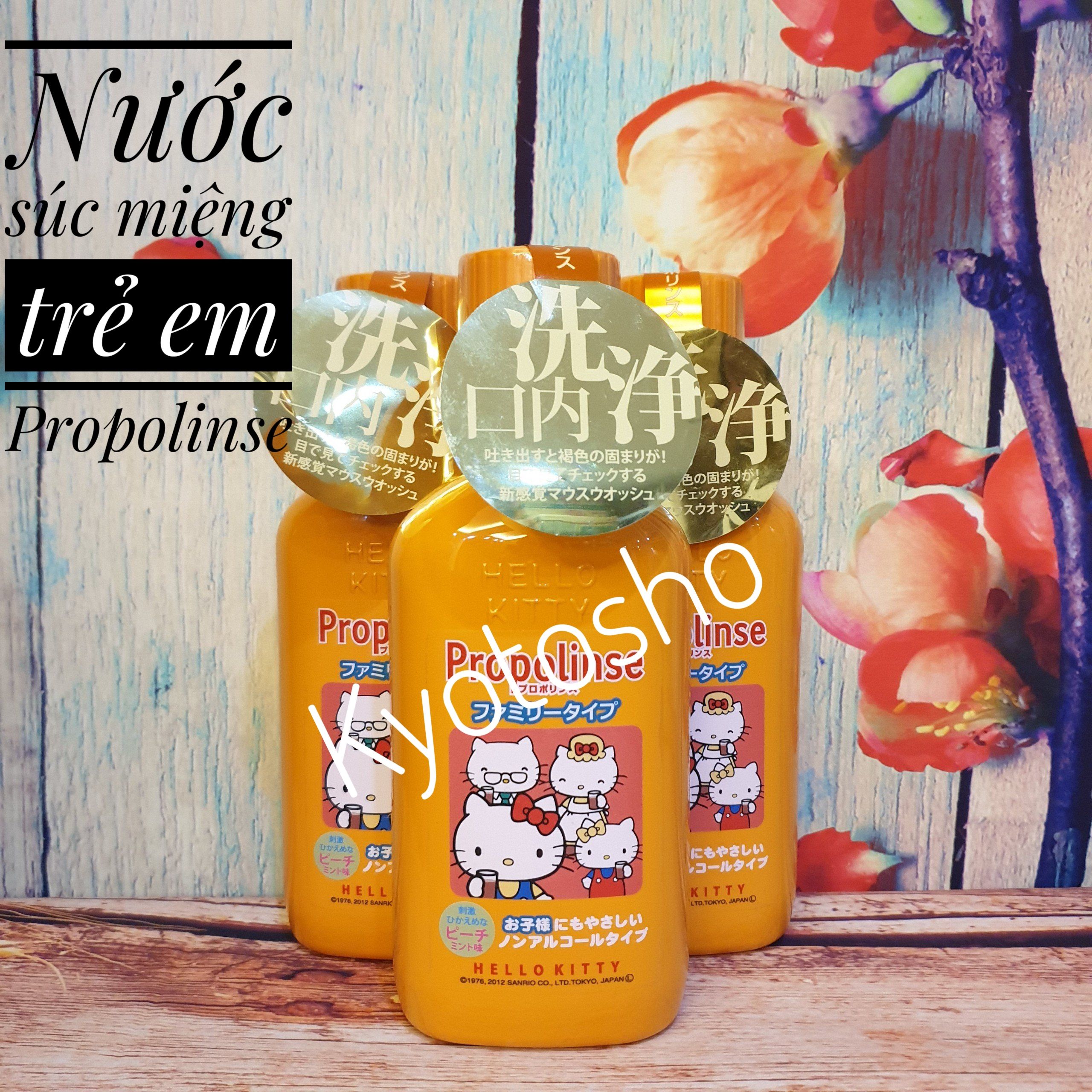 Nước súc miệng Propolinse 600ml  nội địa Nhật