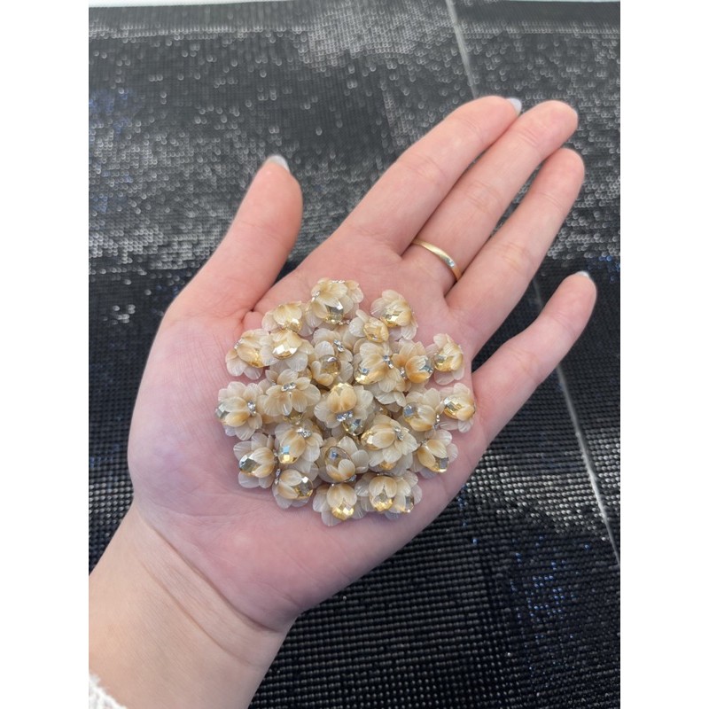 Hoa bột - Hoa cúc đá gắn trang trí móng tay MOON NAIL