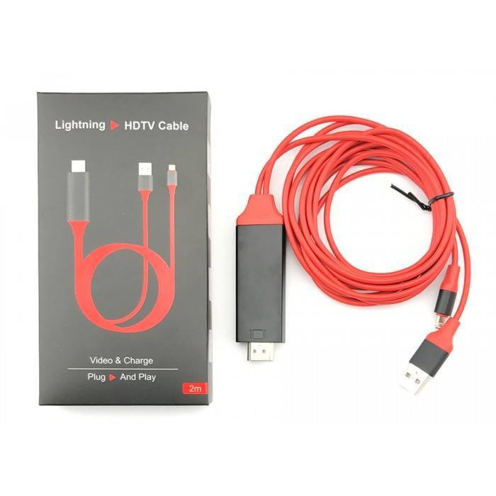 [HCM]Cáp Kết nối HDMI cho iPhone iPad (Lightning to HDMI Cable) siêu bền