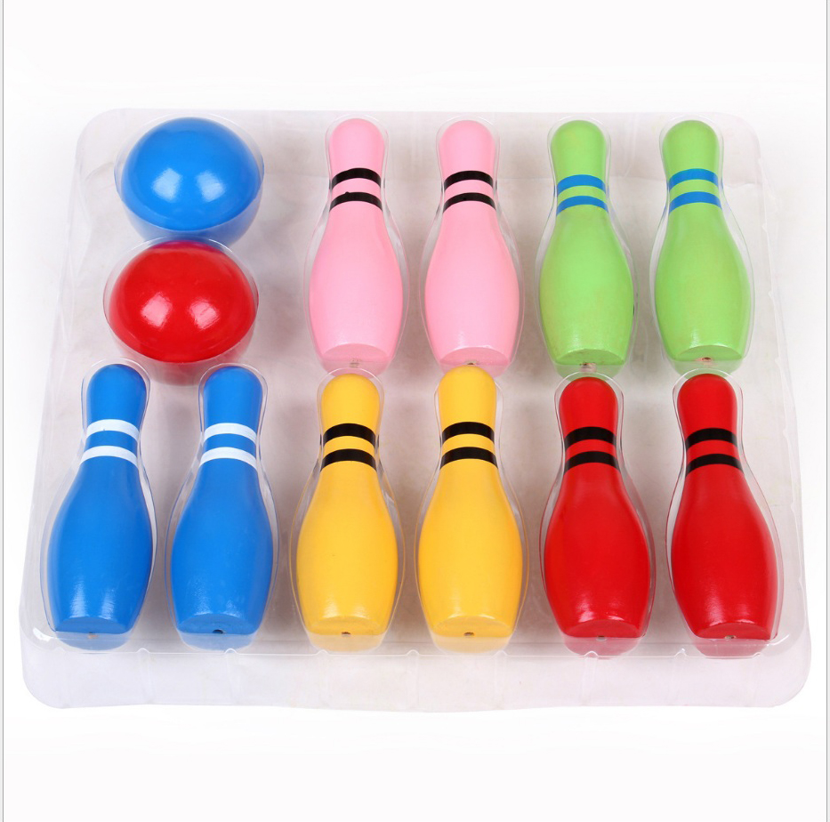 Đồ chơi bowling bằng gỗ