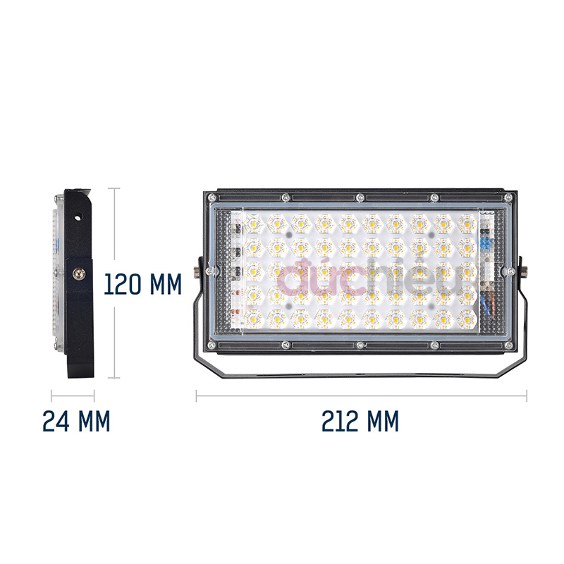 Bóng đèn LED 12v kẹp bình ắc quy 20w