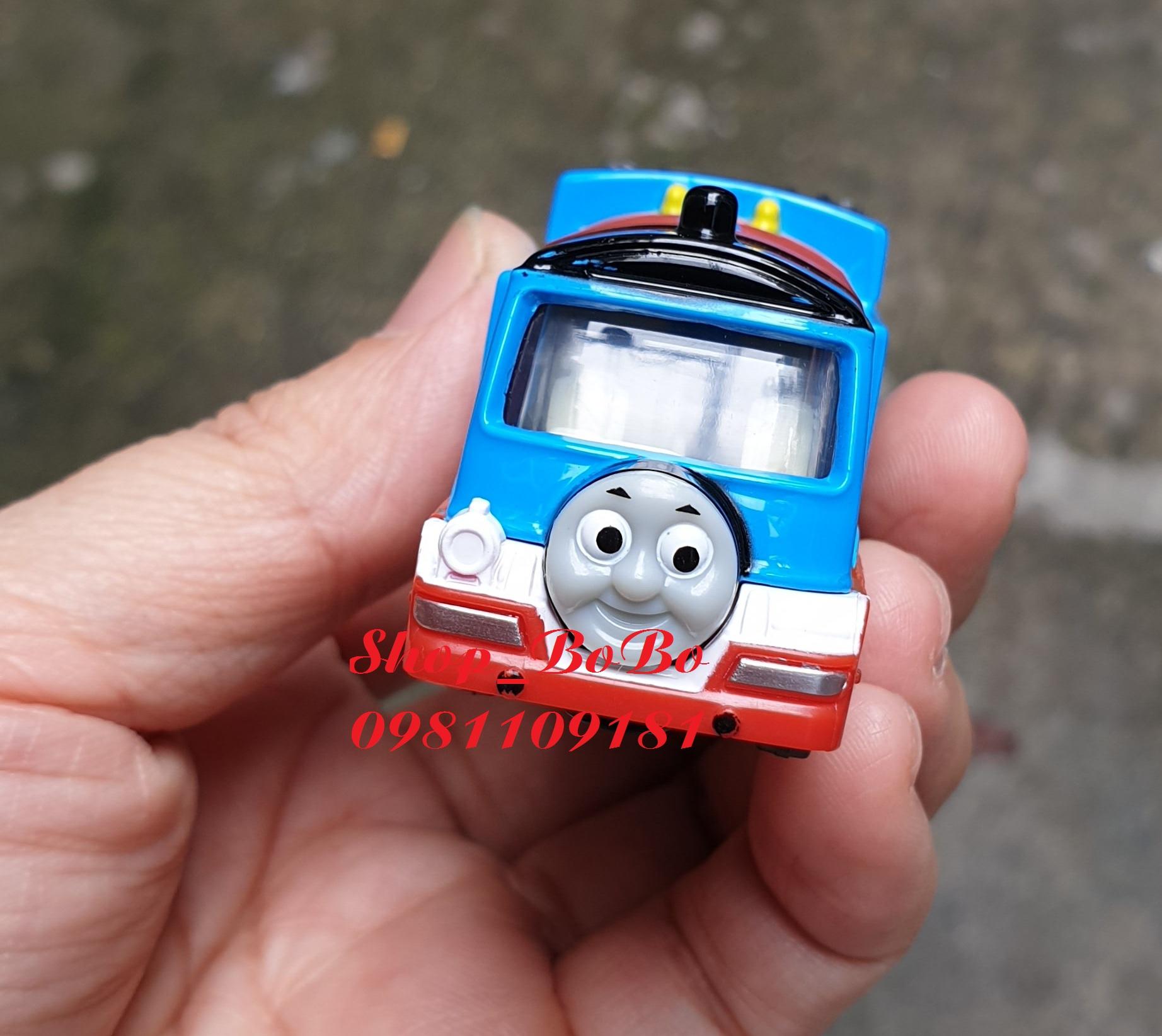 Xe mô hình Tomica Nhật Bản - Xe lửa Thomas Màu xanh số 1