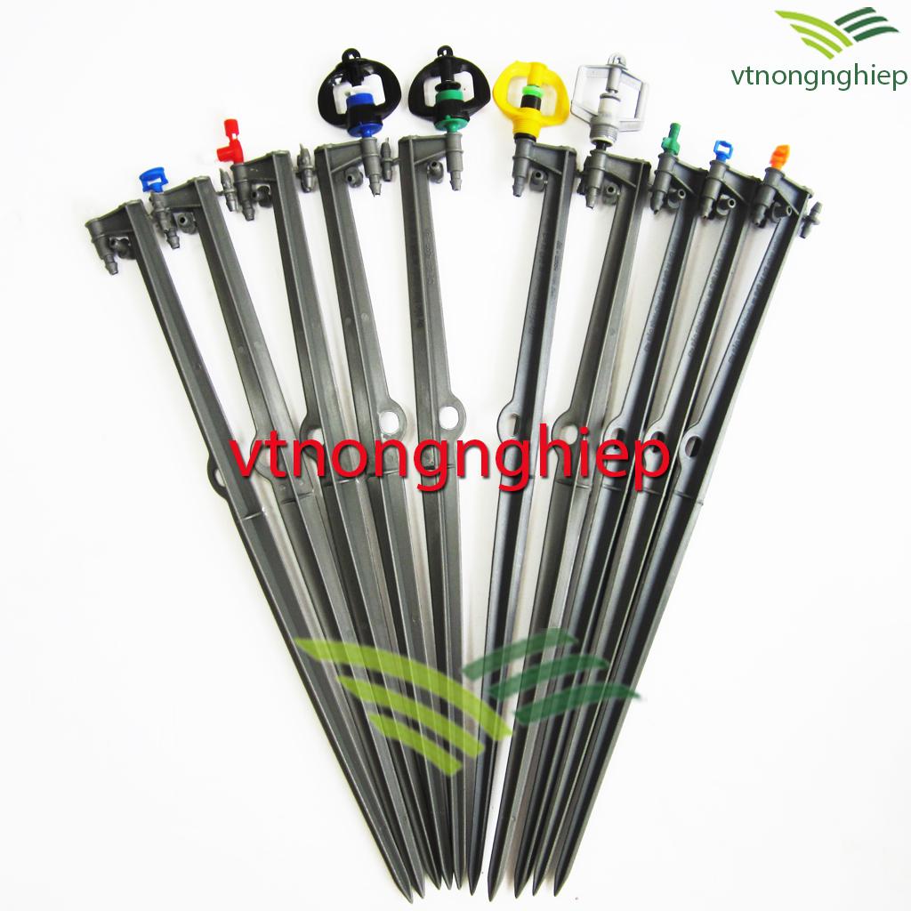 10 Cây cắm béc tưới 45cm BB45 xám
