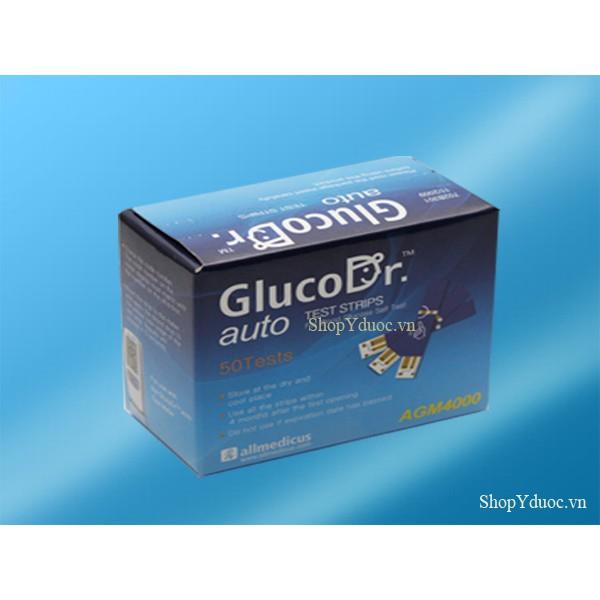 Que thử đường huyết Gluco Dr Auto 50 que