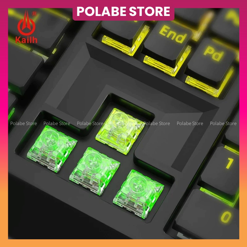 KAILH BOX JELLYFISH linear switch Công Tắc Bàn Phím Cơ Kailh Box Switch - Polabe Store