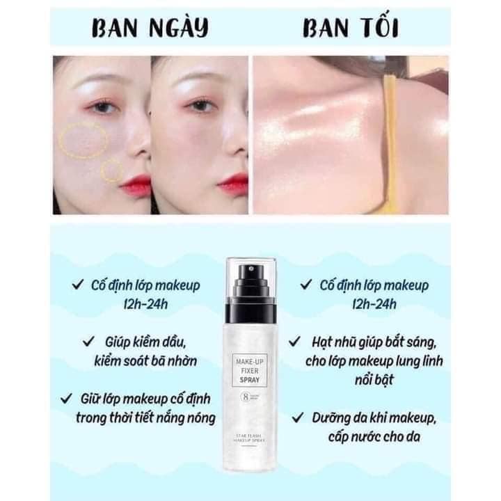 Xịt Khoá Giữ Lớp Trang Điểm Makeup Fixer Spray 100ml