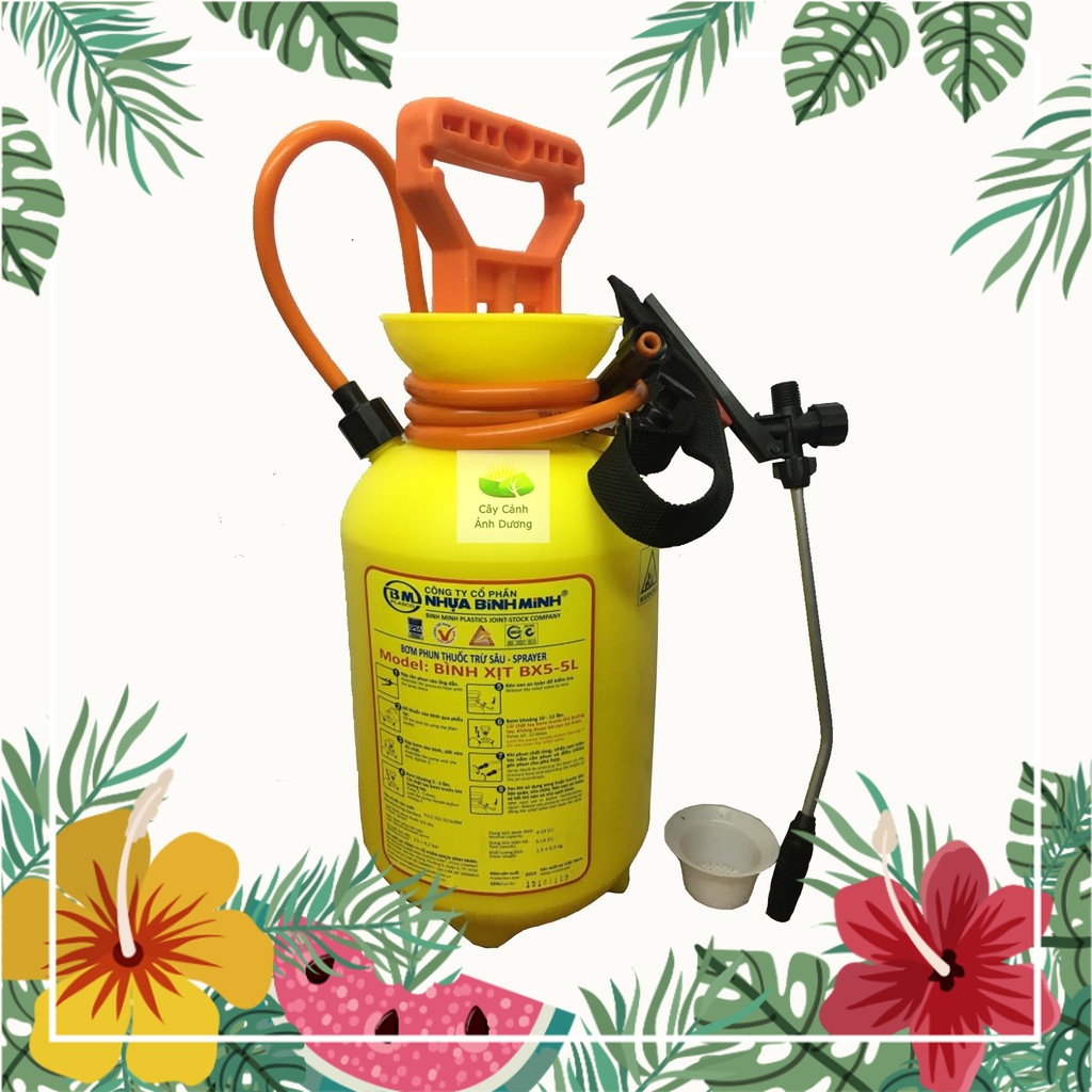 Bình Xịt Bình Minh, Bình Phun 2 Lít 5 Lít -8  Lít